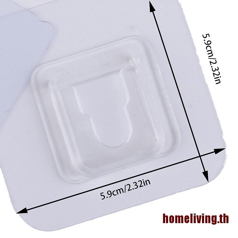 Home Double Sided Adhesive Wall Hooks Wall Hanger Transparent Suction Cup Suc 42