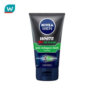 Nivea นีเวีย เมน ไวท์ แอคเน่ มัดโฟม 100 กรัม