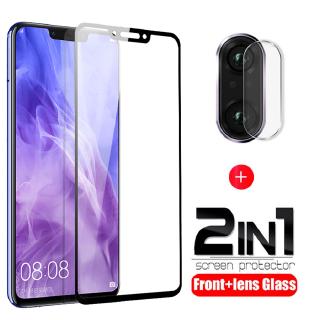 ฟิล์มกระจกนิรภัยกันรอยหน้าจอ และตัวป้องกันเลนส์กล้อง สําหรับ Huawei Nova 3i 7i 7 5T 4e 4 3i 3 2 Lite Y9s Y6s Y7p Y8p Y5p Y6p