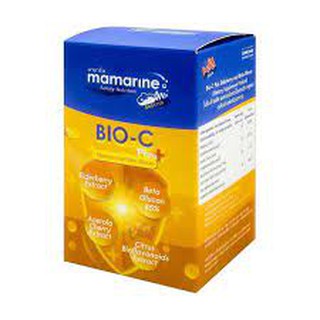 Mamarine Bio-C Plus Elderberry and Beta Glucan 30s สร้างภูมิต้านทาน