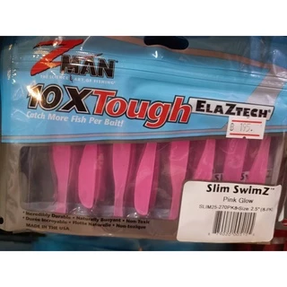 ปลายาง Zman รุ่น Slim Swimz 2.5 นิ้ว ปลายางตกปลา ปลายางตกปลากะพง