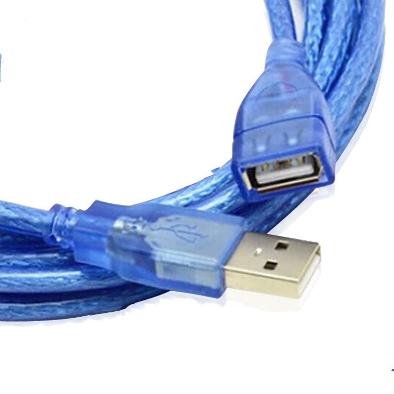 สาย USB ต่อยาว F/M 1.5m(สีฟ้า)