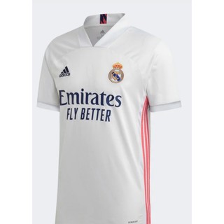 เสื้อฟุตบอล Real Madrid ชุดเหย้า ปี 20/21ของใหม่  ของแท้ ป้ายห้อย Size M