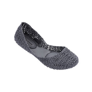 Melissa รองเท้าหุ้มส้น รุ่น CAMPANA PAPEL VI 31512 ( GREY GLITTER) รองเท้าส้นแบน รองเท้าบัลเล่ต์ เมลิสซ่า