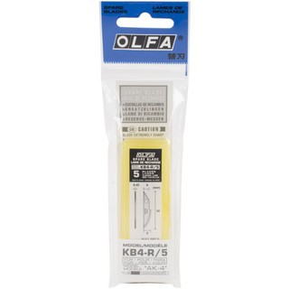 ใบมีดคัตเตอร์ OLFA รุ่น KB4-R/5 สำหรับคัตเตอร์รุ่น AK-4