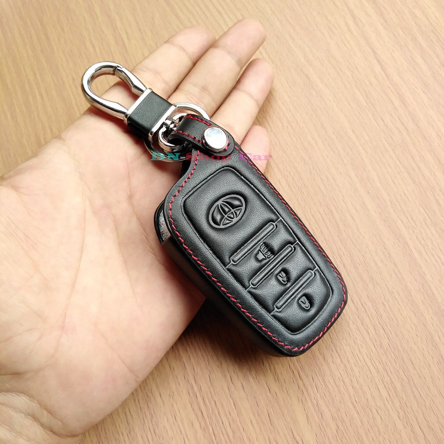 TOYOTA รุ่น Revo Rocco ซองหนังแท้ใส่กุญแจรีโมทรถยนต์ เคสหนัง ปลอกหนัง ...