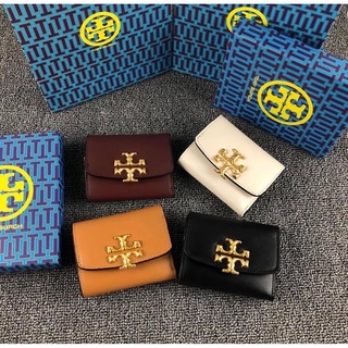 Tory burch ellanor compact wallet กระเป๋าสตางค์ทอรี่