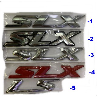 LS XLS อิซูซุ กระบะ ปิคอัพ ISUZU DMAX LOGO CAR TRUCK สติ๊กเกอร์ 3M กระบะ ปิคอัพ CHROME อิซูซุ แต่ง แดง เงิน