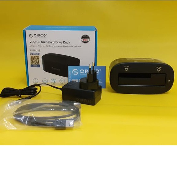 Orico 6218US3 แท่นเชื่อมต่อฮาร์ดไดรฟ์ภายนอก