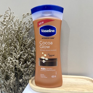 Vaseline Jelly Intensive Care Cocoa Radiant with Pure Coco Butter Body Lotion 400ml.