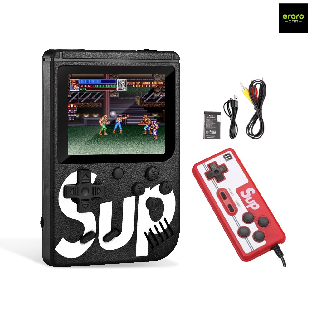 ERORO เกมส์บอย จอสี 400 เกม in 1 Games 400 in 1 Sup เครี่องเกม Game Console
