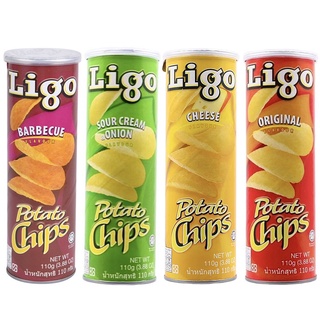 Ligo Potato Chips ลิโก้ มันฝรั่งทอดกรอบ 110 กรัม