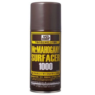 สีรองพื้นโมเดลแบบสเปรย์ B528 Mr.Mahogany Surfacer 1000 170ml Spray