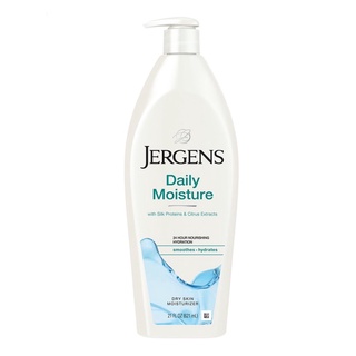 Jergens Daily Moisture เจอร์เกนส์ โลชั่น เดลี่ มอยส์เจอร์ ดราย สกิน 621 มล.