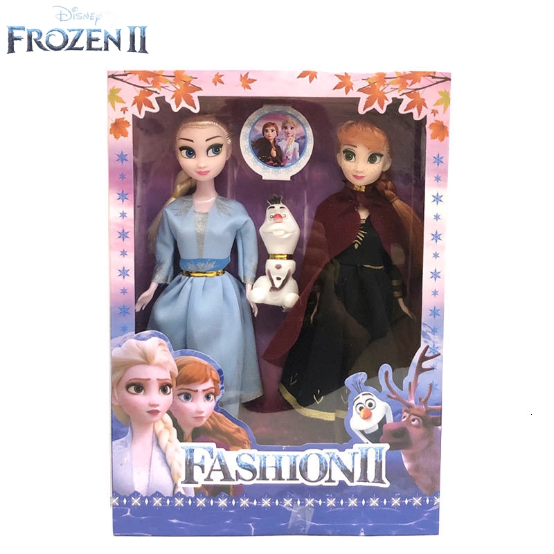 ตุ๊กตาของเล่น disney series frozen 2 snow queen anna elsa princess ของเล่นสําหรับเด็ก