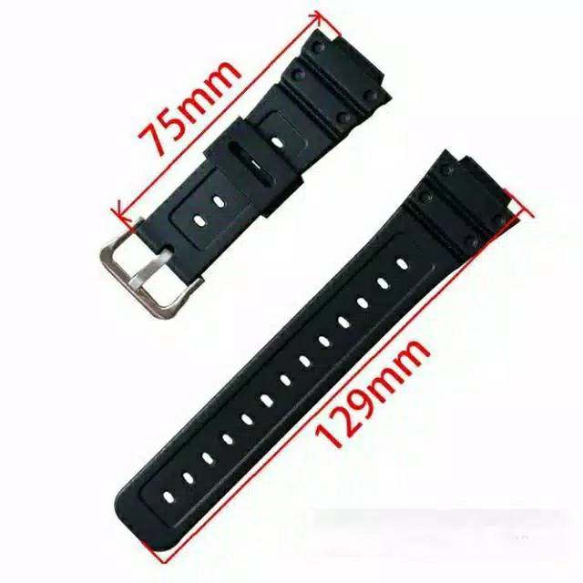 Casio MRW-200H WATCH STRAP MRW200-H MRW200H MRW 200 H ฟรี 2 ปากกายาง MRW-200H สายนาฬิกา STRAP