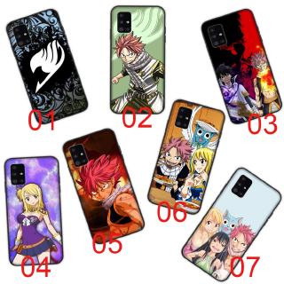 เคสโทรศัพท์มือถือแบบนิ่ม ลาย Fairy Tail สีดํา สําหรับ iPhone 5S 6S 8 6 7 5 XR Plus SE