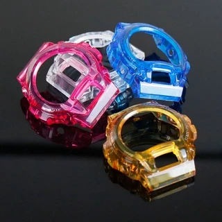 สายและเคส สําหรับ Casio G-SHOCK DW-6900 DW-6600 DW-6930 DW-3230 สายนาฬิกาซิลิโคนใส สําหรับ Gshock DW6900 DW660