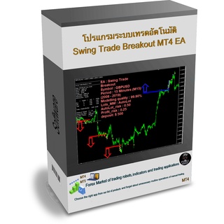 โปรแกรมระบบเทรดอัตโนมัติ Swing Trade Breakout MT4 EA