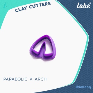 Parabolic Arch Shape Clay Cutter/Clay Earring Cutter/ Plastic Polymer Cutter/แม่พิมพ์ตัดดินโพลเมอร์ รูปทรง พาราโบลิกอาช