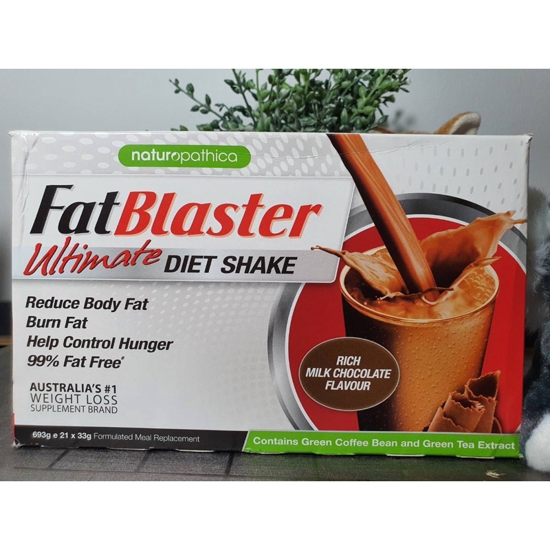 เเบ่งขาย โปรตีนลดน้ำหนักNaturopathica FatBlaster Ultimate Chocolate Shake โปรตีนเร่งการเผาผลาญ เร่งเ