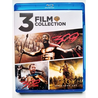 3 Film Collection 300 / 300 Rise of Empire / Troy Blu-ray ENG (ไม่มีไทย)