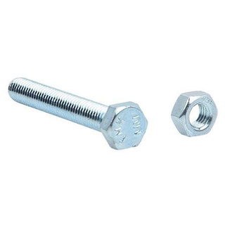 อุปกรณ์ยึดติด สกรูหัวหกเหลี่ยมน็อต FITT 5x35 มม. 10 ชุด Screws, Nuts &amp; Washers