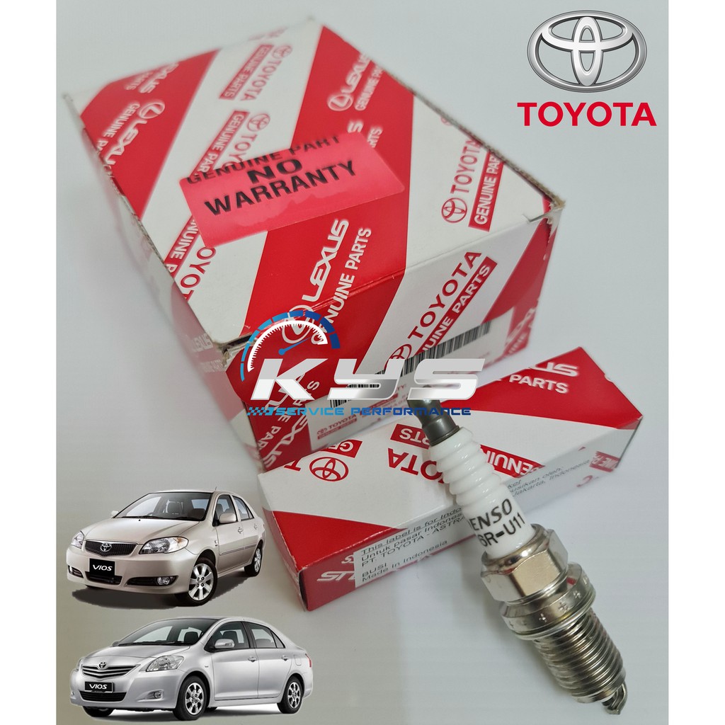 SPARK PLUG K16R-U11 TOYOTA VIOS NCP42/93/150,ALTIS ZZE121/22/41/42,CAMRY ACV40,WISH ZNE10,ESTIMA ACR
