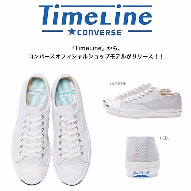 converse jack purcell timeline japan แท้100%