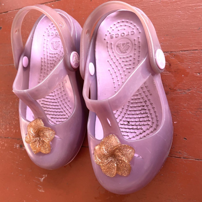 รองเท้าเด็ก crocs แท้ ไซส์ C9 16.5 cm มือสอง สภาพดี