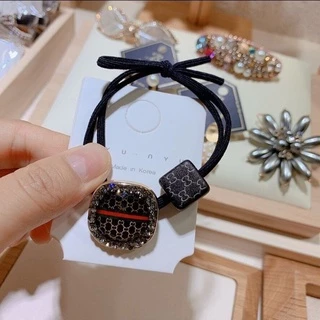 ยางมัดผม W46 SRO ยางรัดผมลายการ์ตูน กระต่ายสไตล์เกาหลีสําหรับเด็กผู้หญิง