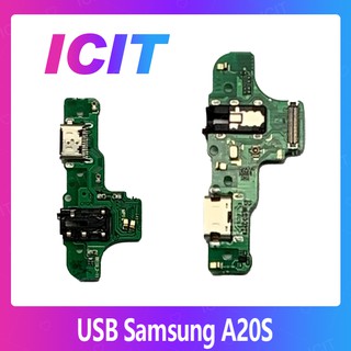 Samsung A20S/A207 (มีสองเวอร์ชั่น) อะไหล่สายแพรตูดชาร์จ แพรก้นชาร์จ Charging Connector Port Flex Cable（1ชิ้น) ICIT 2020