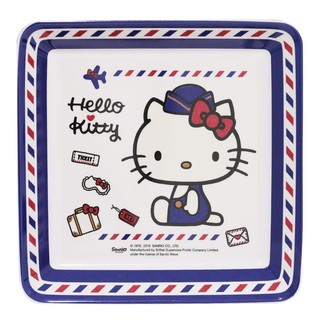 Food dispenser PLATE ROUND MELAMINE 6" SUPERWARE KITTY TRAVEL Tableware Kitchen equipment อุปกรณ์ใส่อาหาร จานเมลามีน 6 น