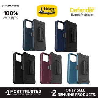 Otterbox เคสโทรศัพท์มือถือ ลาย Defender Series สําหรับ iPhone 14 Pro Max 14 Pro 14 Plus 14 13 Pro Max 13 Pro 13 13 Mini 12 Pro Max 12 Pro 12 12 Mini | ของแท้