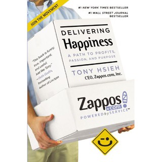 (New) Delivering Happiness : A Path to Profits, Passion and Purpose -- Paperback หนังสือภาษาอังกฤษมือหนึ่ง