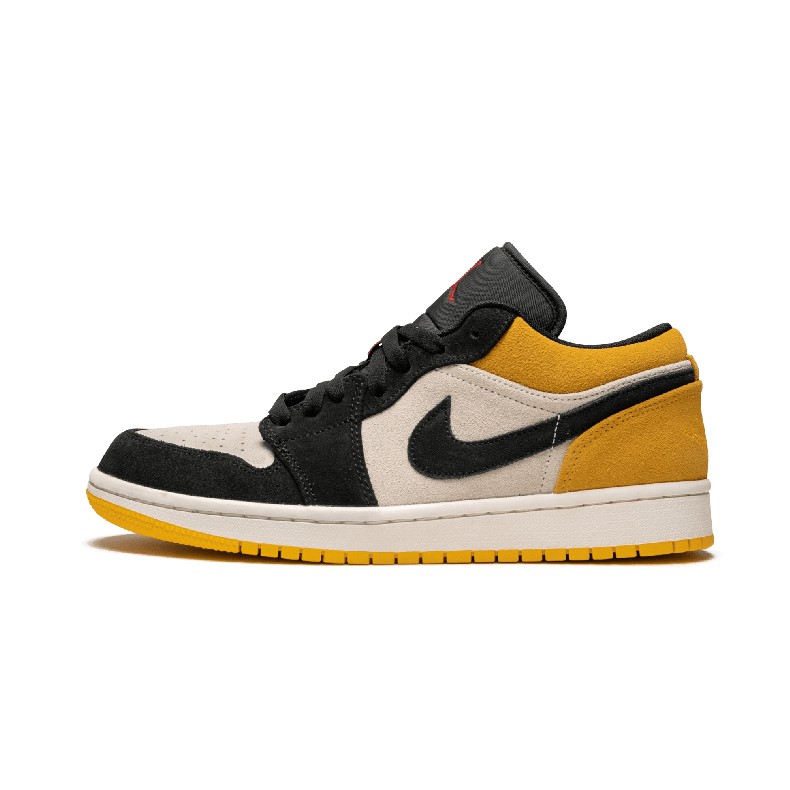 jordan 1 low yellow black