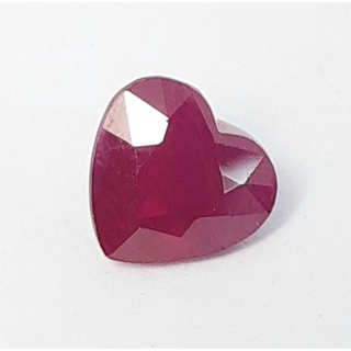 2.09 ct Burma ruby ​​natural heart shaped NATURAL BURMESE RUBY HEART SHAPED LOOSE GEMSTONE FOR FINE JEWELRY