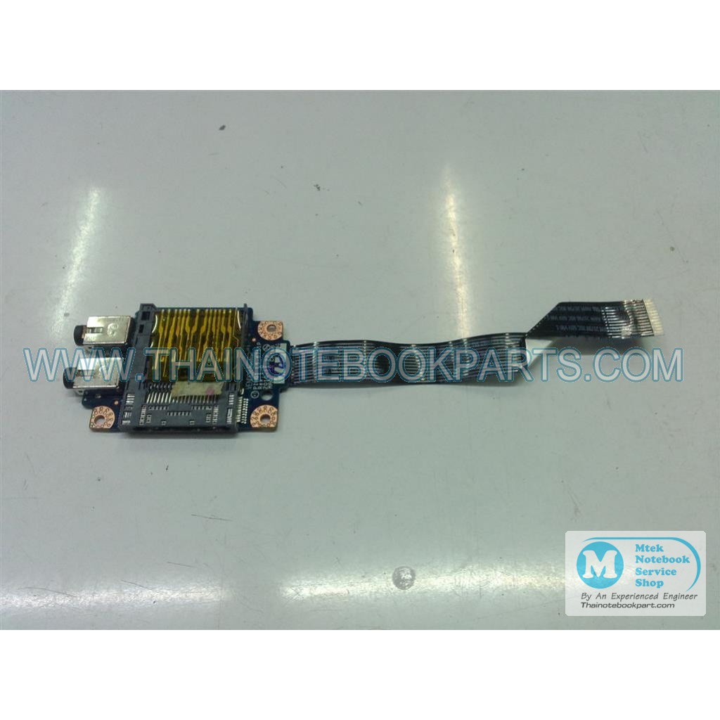 แผงวงจร Audio and Card Reader Board โน้ตบุ๊ค Lenovo G470, G570 - LS-6751P Notebook Other Boards (มือ