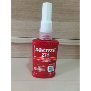 Loctite #271 น้ำยาล็อคเกลียวแรงยึดสูง น้ำสีแดง 50ml.