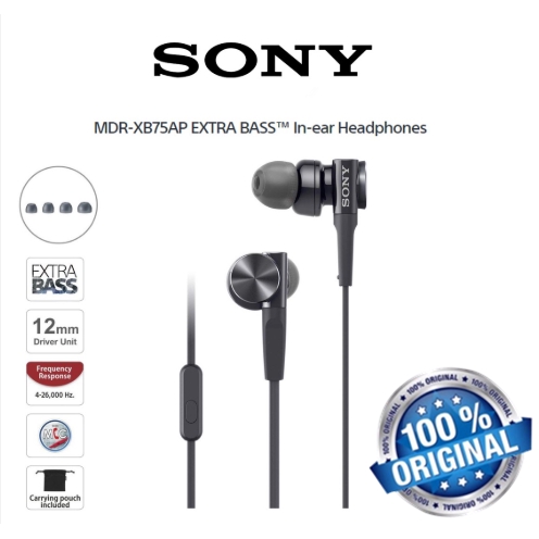 sony mdr xb 75 ap
