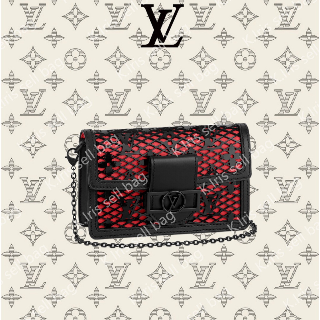 Louis Vuitton/ LV/ DAUPHINE กระเป๋าโซ่ ฉบับพิเศษ