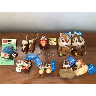 ✨สินค้ามือหนึ่ง✨   พวงกุญเเจ Chip&amp;Dale 🐿🥜 (นำเข้าจากญี่ปุ่น🇯🇵)