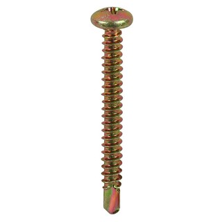 SELF-DRILLING SCREW BY TORA TP 8X1-1/2" 10EA สกรูปลายสว่าน TP 8X1-1/2 นิ้ว FITT 10 ตัว สกรู, น๊อตและแหวน อุปกรณ์ยึดติด เ