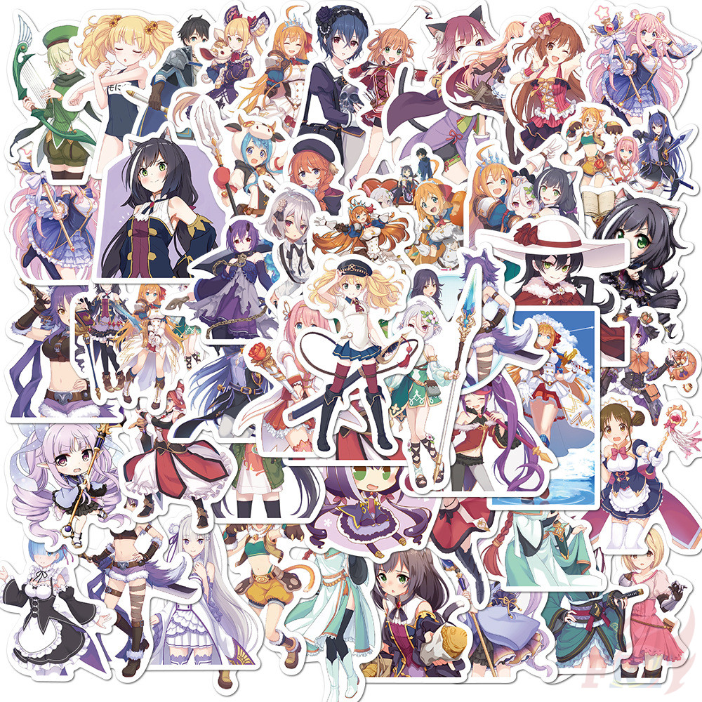❉ Re:Zero . Re:Dive Cygames Series 01 Stickers ❉ 50Pcs/Set DIY Fashion Waterproof Doodle Decals Stic