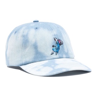 SLUM LTD - RIPNDIP Heaven / Hell Denim Dad Hat Light Wash