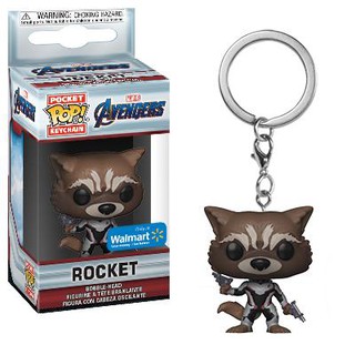 [ของแท้ Exclusive] Pop! Keychain Marvel : Avengers Endgame Rocket [ Walmart Exclusive ]