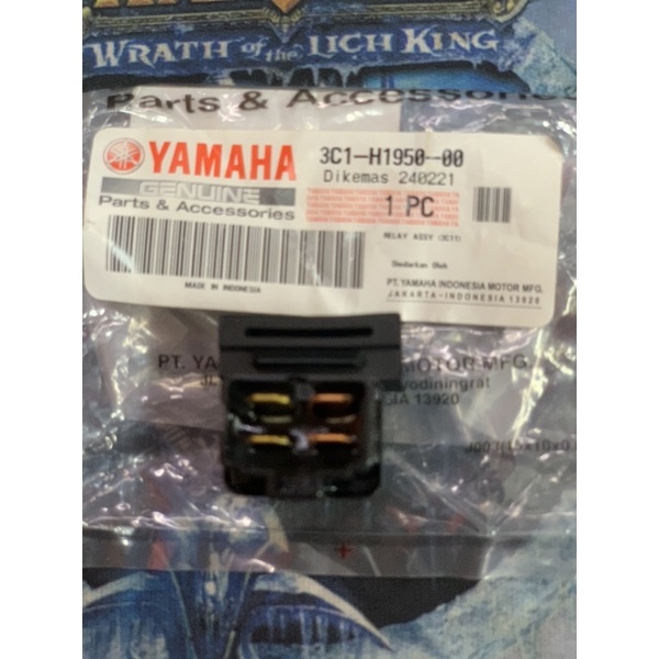 Yamaha fz150 lc135 Y15zr v1 รีเลย์ assy พัดลมรีเลย์ 3C1-H1950-0-00