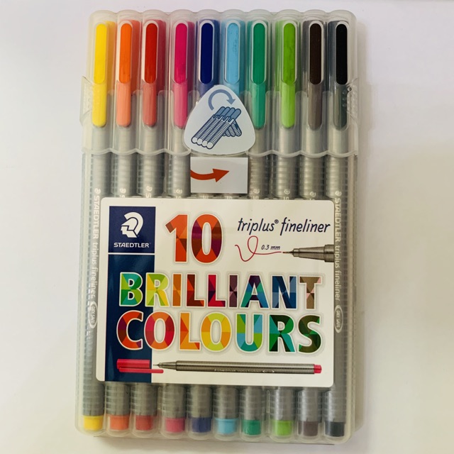 STAEDTLER triplus fineline 10สี/20สี - รูปที่ 2