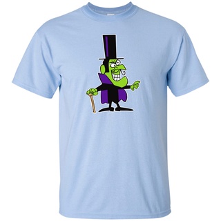 เสื้อยืดผ้าฝ้ายพิมพ์ลายแฟชั่น✎❖▲cartoon, villain, snydely whiplash, funny, bad guy, t-shirt Mens wear T-Shirts cotton f