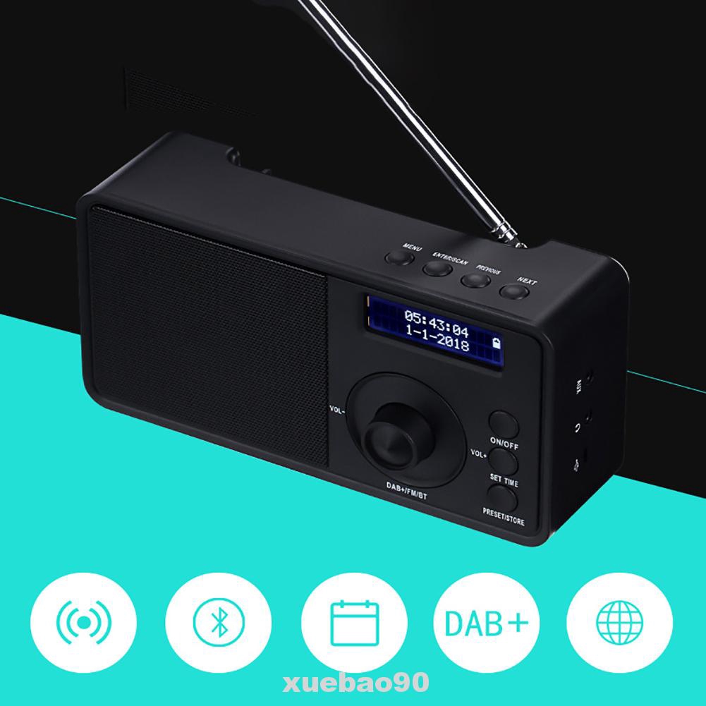 Wireless Bluetooth Stereo Rechargeable High Sensitivity DAB Digital ...